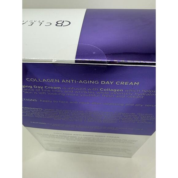 SEALED CB Clear Beauty Anti-Aging Day and Night Cream Duo Pack - Picture 4 of 6